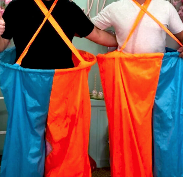 2 PANTALONES PAYASOS