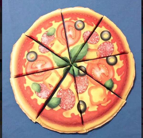 PIZZAS EN PORCIONES