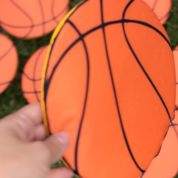 30 PELOTAS DE BASQUET DE 25 CM + 2 PALITAS